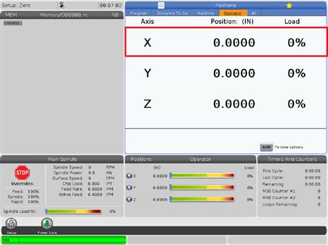 vmc negative backlash test